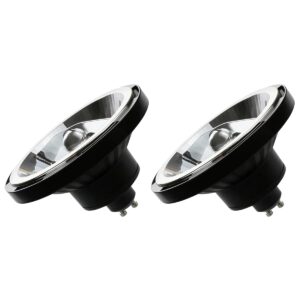 Spectrum GU10 LED Spot AR111 - 12 Watt - 230V - 1100 Lumen - 4000K Neutraal wit - Natuurlijk licht - Energiezuinig - 2 stuks