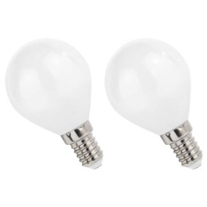 Spectrum LED Lamp E14 1W 230V - 90 Lumen - 2700K Warm wit - Gezellig licht - Energiezuinig - 2 stuks