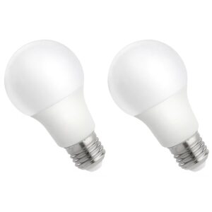 Spectrum LED Lamp E27 9W - 230V - 840 Lumen - 6000K Koud wit - Helder daglicht - Energiezuinig - 2 stuks