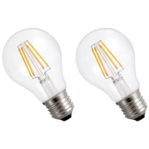 Spectrum LED Lamp E27 3.8W 230V - 806 Lumen - 4000K Neutraal wit - Natuurlijk licht - Energiezuinig - 2 stuks