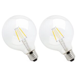 Spectrum Dimbare LED Lamp E27 8.5W - 230V - 1150 Lumen - 2700K Warm Wit - Gezellig Licht - Dimbaar - Energiezuinig - 2 stuks