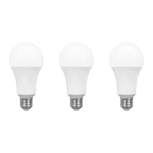 Spectrum LED Lamp A60 E27 - 18W - 230V - 1800 Lumen - 4000K Neutraal Wit - Ø60mm - Voor Plafondlamp, Tafellamp of Vloerlamp - 3 stuks