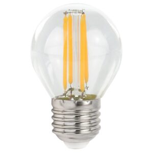 Spectrum LED Kogellamp E27 - 4W - 230V - 510 Lumen - 4000K Neutraal Wit - Ø45mm - Voor Tafellamp, Nachtlampje of Wandlamp