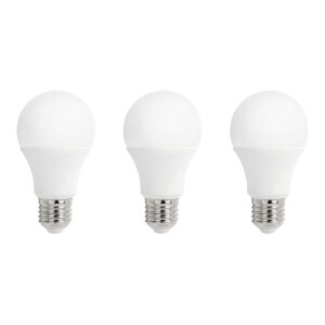 Spectrum LED Lamp A60 E27 - 4.9W - 230V - 450 Lumen - 6000K Koud Wit - Ø60mm - Voor Plafondlamp, Tafellamp of Vloerlamp - 3 stuks