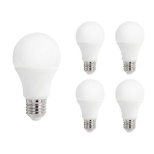 Spectrum LED Lamp A60 E27 - 4.9W - 230V - 450 Lumen - 6000K Koud Wit - Ø60mm - Voor Plafondlamp, Tafellamp of Vloerlamp - 5 stuks