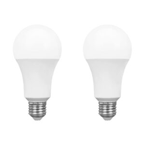 Spectrum LED Lamp A60 E27 - 18W - 230V - 1800 Lumen - 6000K Koud Wit - Ø60mm - Voor Plafondlamp, Tafellamp of Vloerlamp - 2 stuks