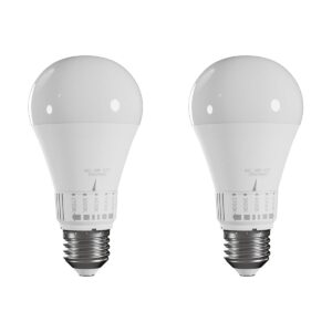 Spectrum LED Lamp A60 E27 - 10W - 230V - 1100 Lumen - 2700-6500K (instelbaar) - Ø65mm - Voor Plafondlamp, Tafellamp of Vloerlamp - 2 stuks