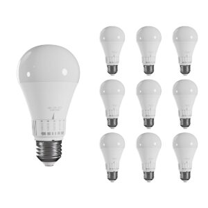 Spectrum LED Lamp A60 E27 - 10W - 230V - 1100 Lumen - 2700-6500K (instelbaar) - Ø65mm - Voor Plafondlamp, Tafellamp of Vloerlamp - 10 stuks