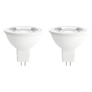 Spectrum LED Lamp GU5.3 - 5W - 12V - 450 Lumen - 4000K Neutraal Wit - Ø50mm - Voor Keuken, Badkamer en Hal - 2 stuks