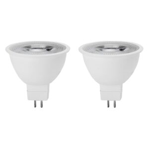 Spectrum LED Lamp GU5.3 - 4W - 12V - 400 Lumen - 6000K Koud Wit - Ø50mm - Voor Plafondlamp, Tafellamp of Vloerlamp - 2 stuks