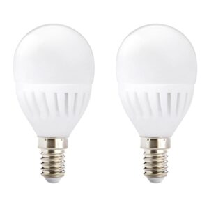 Kobi Premium LED Lamp E14 - 9W - 900lm - 6000K Koud Wit - 230V - Ø45mm - Voor Tafellamp, Nachtkastlamp of Compact Armatuur - 2 stuks