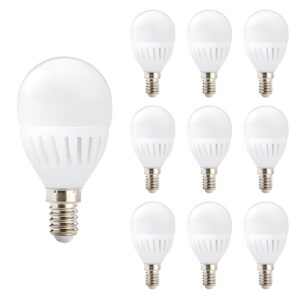 Kobi Premium LED Lamp E14 - 9W - 900lm - 6000K Koud Wit - 230V - Ø45mm - Voor Tafellamp, Nachtkastlamp of Compact Armatuur - 10 stuks