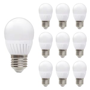 Kobi Premium LED Lamp E27 - 9W - 900lm - 3000K Warm Wit - 230V - Ø45mm - Voor Woonkamer, Hal of Plafondarmatuur - 10 stuks