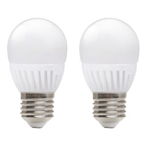 Kobi Premium LED Lamp E27 - 9W - 900lm - 4000K Neutraal Wit - 230V - Ø45mm - Voor Woonkamer, Hal of Plafondarmatuur - 2 stuks
