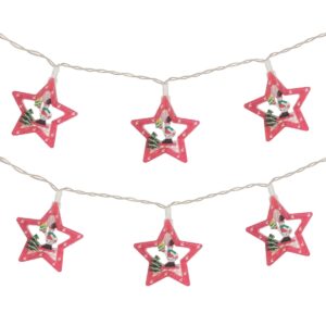 Kerstverlichting Ster en Sneeuwpop - 3m - 20 Lichtjes - USB Aansluiting - Lichtslinger