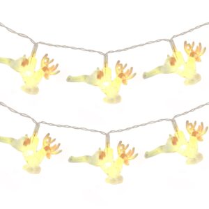 Kerstverlichting Rendieren - 3m - 20 Lichtjes - Inclusief Batterijen - Lichtslinger - Warm Wit Licht