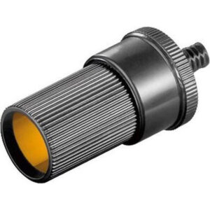 Soldeerbare Sigarettenaansteker Contra Stekker - 12V/2,5A - Premium - PSIGC -Zwart