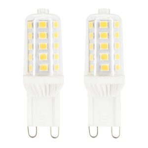 Bemko Premium LED Lamp G9 - vervangt 30W (3.5W) - 400lm - 3000K Warm Wit - 230V - 2 stuks