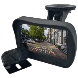ProRide Achteruitrijcamera - 4.3 Inch  LCD Scherm - 12-24V - Complete Set - Auto, Bus, Camper, Tractor & Truck - Nachtzicht & Waterbestendig - K4301