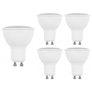 Bemko Premium LED Lamp GU10 - vervangt 50W (8W) - 720lm - 3000K Warm Wit - 230V - 5 stuks