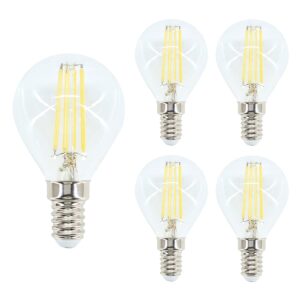 Bemko Premium LED Lamp E14 - vervangt 50W (6W) - 700lm - 2700K Warm Wit - 230V - 5 stuks