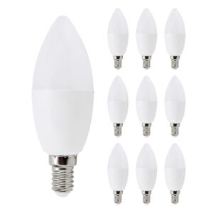 Bemko Premium LED Lamp E14 - vervangt 50W (7.5W) - 720lm - 3000K Warm Wit - 230V - 10 stuks