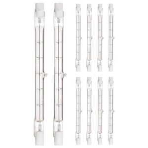 VITO ECO Halogeen Staaflamp R7s 78mm - 100W - 1200lm - 2800K Warm Wit - 220-240V - Dimbaar - Helder Licht - 10 stuks