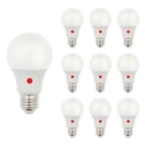 VITO LED Lamp met Dag/Nacht sensor A60 E27 - 9W (vervangt 60W) - 835lm - 6400K - Ø64mm - 220-240V - Energiezuinig - 10 stuks