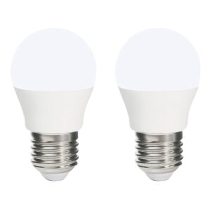 VITO LED Kogellamp G45 E27 - 9W (vervangt 60W) - 828lm - 6400K - 220-240V - Ø47mm - Energiezuinig - 2 stuks