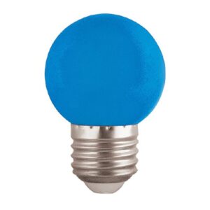 VITO LED Lamp G45 E27 - 2W (vervangt 15W) - 120lm - Blauw Licht - 180-240V - Flikkervrij - Energiezuinig