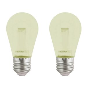VITO LED Lamp G45 E27 - 2.5W (vervangt 18W) - 150lm - 2700K Warm Wit - 180-240V - Flikkervrij - Energiezuinig - 2 stuks
