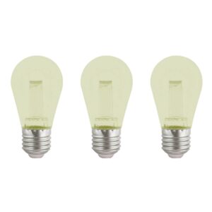 VITO LED Lamp G45 E27 - 2.5W (vervangt 18W) - 150lm - 2700K Warm Wit - 180-240V - Flikkervrij - Energiezuinig - 3 stuks