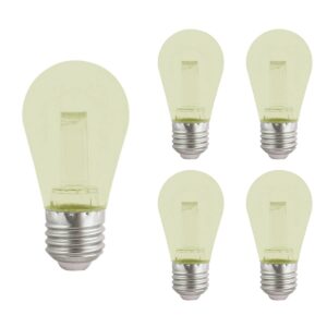 VITO LED Lamp G45 E27 - 2.5W (vervangt 18W) - 150lm - 2700K Warm Wit - 180-240V - Flikkervrij - Energiezuinig - 5 stuks