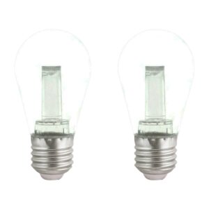 VITO LED Lamp G45 E27 - 2.5W (vervangt 18W) - 150lm - 6400K Koel Wit - 180-240V - Flikkervrij - Energiezuinig - 2 stuks