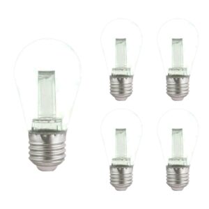 VITO LED Lamp G45 E27 - 2.5W (vervangt 18W) - 150lm - 6400K Koel Wit - 180-240V - Flikkervrij - Energiezuinig - 5 stuks