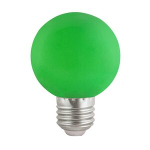 VITO LED Lamp G45 E27 - 3W (vervangt 20W) - 180lm - Groen Licht - 240V - Flikkervrij - Energiezuinig