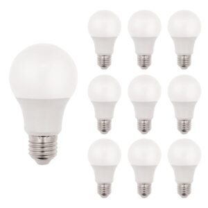 VITO LED Lamp A60 E27 - 9W (vervangt 90W) - 1260lm - 2700K - 220-240V - Energiezuinig met Hoge Lichtopbrengst - 10 stuks