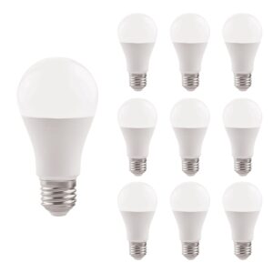 VITO LED Lamp A60 E27 - 15W (vervangt 135W) - 2130lm - 4000K - 220-240V - Energiezuinig met Hoge Lichtopbrengst - 10 stuks