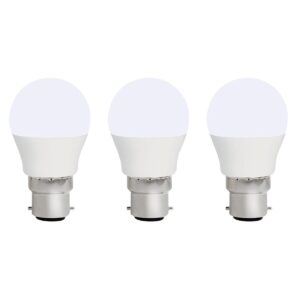 VITO LED Kogelamp G45 B22 - 7W (vervangt 50W) - 507lm - 2700K - 220-240V - Ø50mm - Energiezuinig - 3 stuks