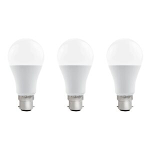 VITO LED Lamp A60 B22 - 15W (vervangt 100W) - 1395lm - 6400K - 220-240V - Ø50mm - Energiezuinig - 3 stuks