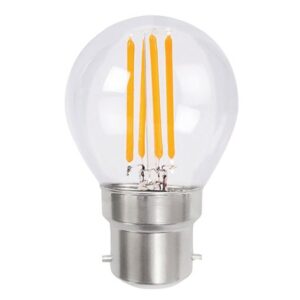 VITO LED Filament Kogellamp G45 B22 - 6W (vervangt 60W) - 726lm - 2700K - Ø64mm - 220-240V - Energiezuinig