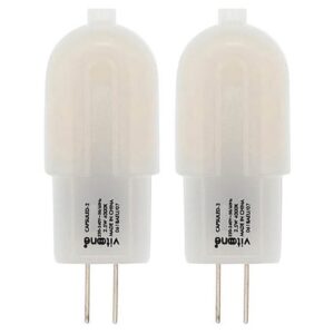 VITO LED Capsule Steeklamp G4 - 2.5W (vervangt 20W) - 200lm - 2700K - 220-240V - Dimbaar - Ø16mm - Energiezuinig - 2 stuks