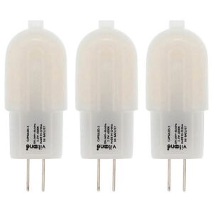 VITO LED Capsule Steeklamp G4 - 2.5W (vervangt 20W) - 200lm - 2700K - 220-240V - Dimbaar - Ø16mm - Energiezuinig - 3 stuks