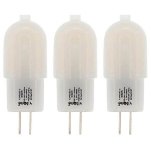 VITO LED Capsule Steeklamp G4 - 2.5W (vervangt 20W) - 215lm - 4000K - 220-240V - Dimbaar - Ø16mm - Energiezuinig - 3 stuks