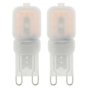 VITO LED Capsule Steeklamp G9 - 3W (vervangt 30W) - 290lm - 2700K - 220-240V - Dimbaar - Ø16mm - Energiezuinig - 2 stuks