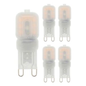 VITO LED Capsule Steeklamp G9 - 3W (vervangt 30W) - 290lm - 2700K - 220-240V - Dimbaar - Ø16mm - Energiezuinig - 5 stuks