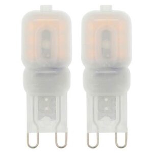VITO LED Capsule Steeklamp G9 - 3W (vervangt 30W) - 300lm - 6400K - 220-240V - Dimbaar - Ø16mm - Energiezuinig - 2 stuks