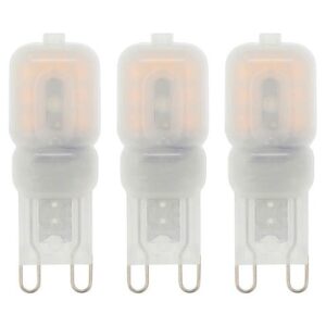 VITO LED Capsule Steeklamp G9 - 3W (vervangt 30W) - 300lm - 6400K - 220-240V - Dimbaar - Ø16mm - Energiezuinig - 3 stuks