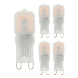 VITO LED Capsule Steeklamp G9 - 3W (vervangt 30W) - 300lm - 6400K - 220-240V - Dimbaar - Ø16mm - Energiezuinig - 5 stuks