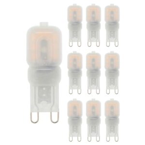 VITO LED Capsule Steeklamp G9 - 3W (vervangt 30W) - 300lm - 6400K - 220-240V - Dimbaar - Ø16mm - Energiezuinig - 10 stuks